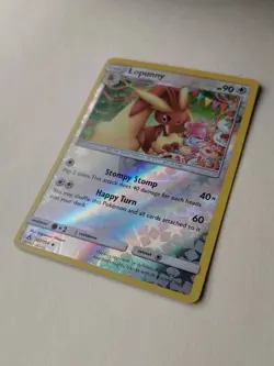 Lopunny 107/156 Reverse Holo Ultra Prism Pokemon TCG - LP - Image 2