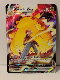 Pikachu Vmax V Max Gigantamax Red Trainer Gallery Tg17 Tg17/tg30 Pokemon Tcg - Image 1