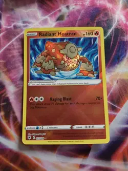 Pokemon TCG Radiant Heatran Sword & Shield - Astral Radiance 027/189 Holo... - Image 1