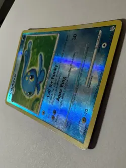 2007 Pokemon TCG Diamond & Pearl Manaphy Lv.20 HP70 Reverse Holo 9/130 LP/MP - Image 5