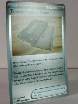 Transformation Tome - reverse holo - ME: Chaos Rising #083 - POKEMON - NM - T - Image 2