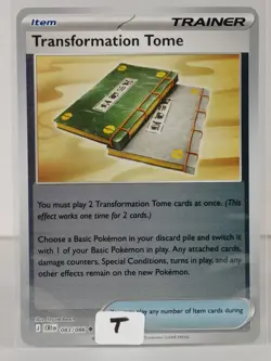 Transformation Tome - reverse holo - ME: Chaos Rising #083 - POKEMON - NM - T - Image 5