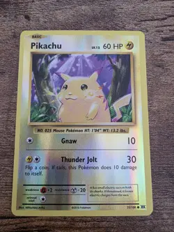 Pokemon Pikachu 35/108 Evolutions Reverse Holo - Image 1