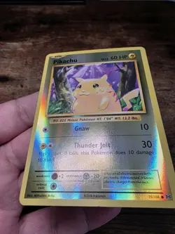 Pokemon Pikachu 35/108 Evolutions Reverse Holo - Image 3