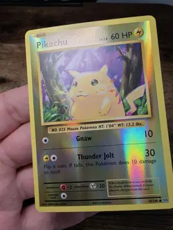 Pokemon Pikachu 35/108 Evolutions Reverse Holo - Image 4