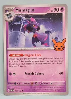 Pokemon TCG 2023 Mismagius 88/193 Paldea Evolved Uncommon Pokemon - Image 1