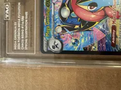 TAG 10 Mega Greninja EX 116/086 Chaos Rising Special Illustration Rare Holo - Image 3