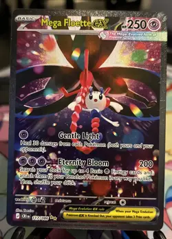 Mega Floette EX 117/086 CR1 Chaos Rising Full Art Holo Rare Pokemon TCG - Image 1