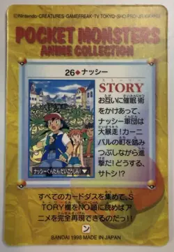 Pocket Monster Anime- Moltres - Bandai Cardass Sticker Pokemon- 1998 - Image 2