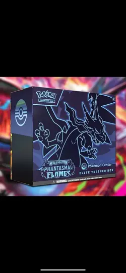 CONFIRMED PRE-ORDER Pokemon Center Mega Evolution Phantasmal Flames ETB PRESALE - Image 1