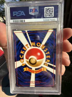 PSA 9 Mint Vintage Pokemon Ampharos Neo Japanese Holo Rare #181 - Image 2