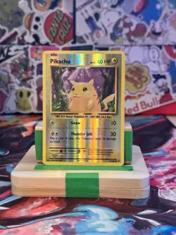 Pikachu 35/108 LP Evolutions Common Pokemon Reverse Holo - Image 1