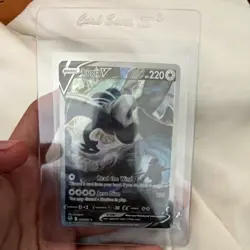 Lugia V 186/195 Ultra Rare Holo Silver Tempest English 220 HP - Image 5