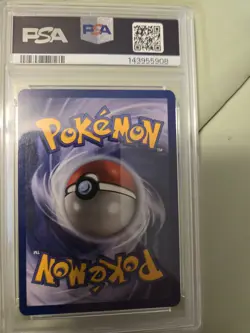 Pokemon Dragonite Movie Promo #5 Holo English 1999 WOTC PSA 8 - Image 2