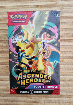 Pokemon TCG Mega Evolution—Ascended Heroes Booster Bundle 6 Packs - Image 1