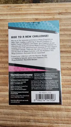 Pokemon TCG Mega Evolution—Ascended Heroes Booster Bundle 6 Packs - Image 2