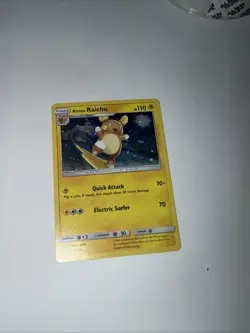 Alolan Raichu Pokemon Sun & Moon Black Star Promo #SM65 - Image 3