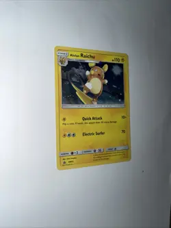 Alolan Raichu Pokemon Sun & Moon Black Star Promo #SM65 - Image 4