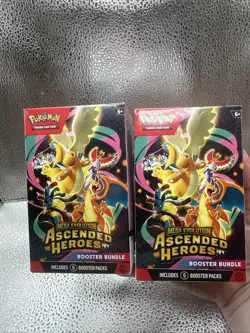 Pokemon Ascended Hero’s Booster Bundles X2 Factory Sealed. In Hand! - Image 1