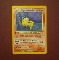 Wizards of the Coast Light Ninetales 50/105 Neo Destiny Regular ENG 2000 - Image 1