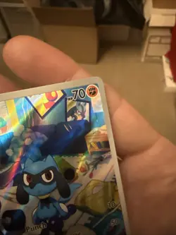 Riolu 215/198 Illustration Rare Scarlet & Violet Pokemon Near Mint - Image 3