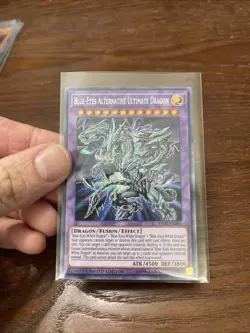 BLUE-EYES ALTERNATIVE ULTIMATE DRAGON SECRET RARE TN19-EN001 YUGIOH! LP - Image 1