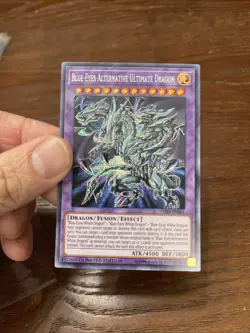 BLUE-EYES ALTERNATIVE ULTIMATE DRAGON SECRET RARE TN19-EN001 YUGIOH! LP - Image 2