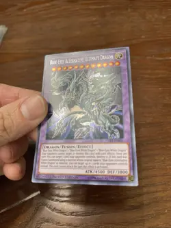 BLUE-EYES ALTERNATIVE ULTIMATE DRAGON SECRET RARE TN19-EN001 YUGIOH! LP - Image 3