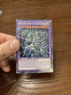 BLUE-EYES ALTERNATIVE ULTIMATE DRAGON SECRET RARE TN19-EN001 YUGIOH! LP - Image 4