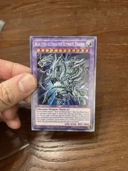 BLUE-EYES ALTERNATIVE ULTIMATE DRAGON SECRET RARE TN19-EN001 YUGIOH! LP - Image 5