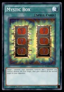 Yu Gi Oh! Mystic Box SDMY EN028 SDMY 1st Edition Regular - Image 1