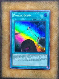 Yugioh Power Bond OP17-EN004 Super Rare NM - Image 1