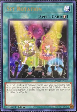 Set Rotation MAGO-EN153 Maximum Gold 1st Edition - Yugioh Card - Image 1