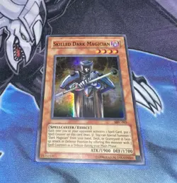 Skilled Dark Magician LP Super Rare Unlimited MFC-065 Yugioh! - Image 1
