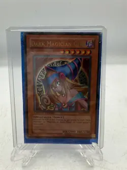 VINTAGE YU-GI-OH 1996 DARK MAGICIAN GIRL RDS-ENSE2 YUGIOH - Image 1