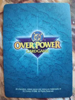 OverPower DC 1996 Joker Venom Special Card OPD Very Rare NM - Image 2