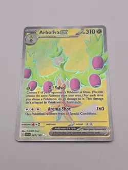 Arboliva ex 207/182 Ultra Rare Pokemon Card TCG 2025 S&V Destined Rivals NM - Image 2