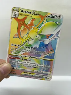 ArceusVSTAR HP280 Gold Metal Pokemon Card-Collectible Gift Display - Image 3