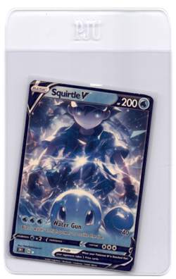 HandMade Per Order PokeTeamLegends Pokemon Card Holo Squirtle PTL73 - Image 1