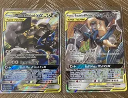 Pokemon TCG Lucario & Melmetal GX Tag Team Card Set 120/214 + SM192 - Image 1