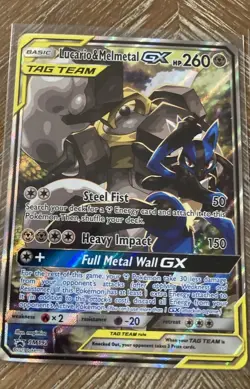 Pokemon TCG Lucario & Melmetal GX Tag Team Card Set 120/214 + SM192 - Image 3