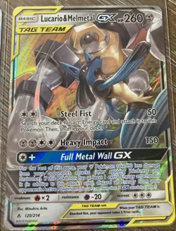 Pokemon TCG Lucario & Melmetal GX Tag Team Card Set 120/214 + SM192 - Image 4