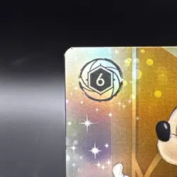 Lorcana TCG Disney 100 MICKEY MOUSE Friendly Face 18/P1 Promo Foil Card Miscut - Image 2