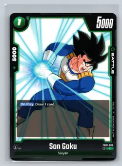 Son Goku FB01-085 C Battle Card Dragon Ball Super TCG Saiyan - Image 1