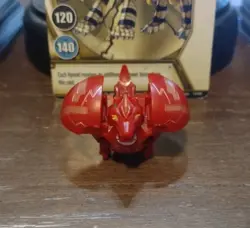 Bakugan B1 Pyrus Hynoid 550G Red Battle Brawlers Rare W/ Card! - Image 2
