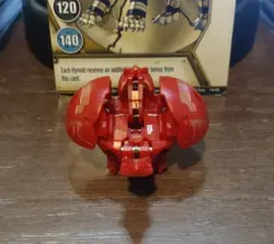 Bakugan B1 Pyrus Hynoid 550G Red Battle Brawlers Rare W/ Card! - Image 3