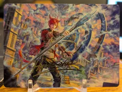 Final Fantasy Magic G'raha Tia Scion Reborn Art Card #19 Gold-Stamped Signature - Image 1