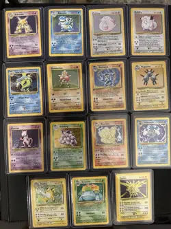 Pokemon 15 Card Holo Lot 1999 Base Set - Image 1
