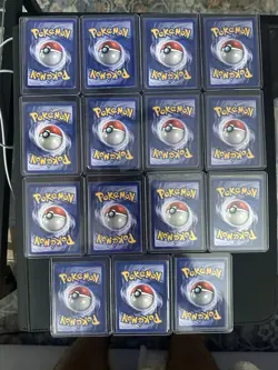 Pokemon 15 Card Holo Lot 1999 Base Set - Image 2
