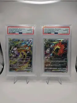 PSA 10 Charizard 212/172 Mewtwo 221/172 SAR VSTAR Universe Pokemon Card Japanese - Image 1